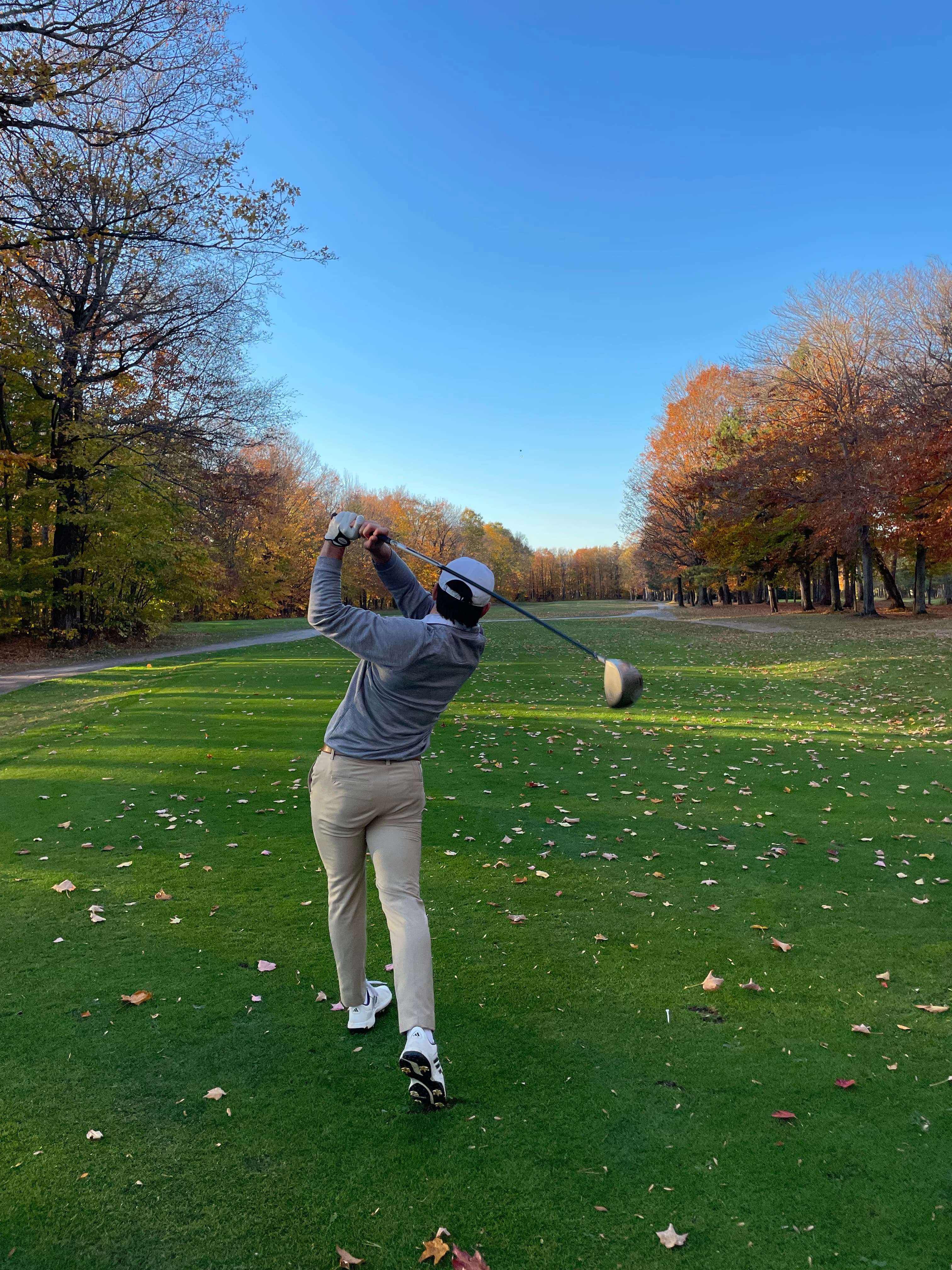 Zachary golfing