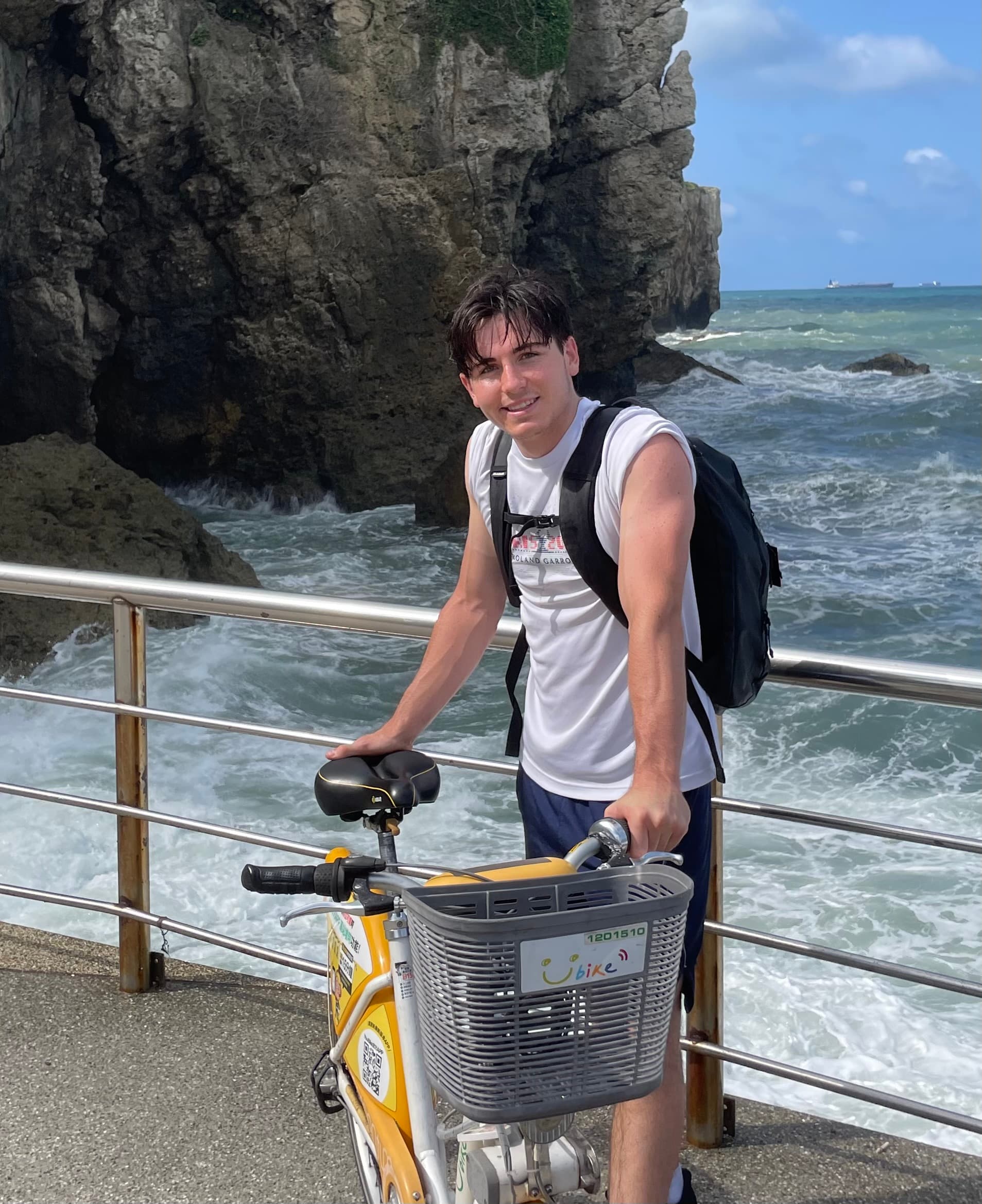 Zachary at NCKU Semiconductor Summer School in Taiwan